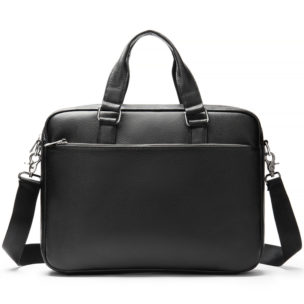 Genuine Leather Horizontal Messenger Bag