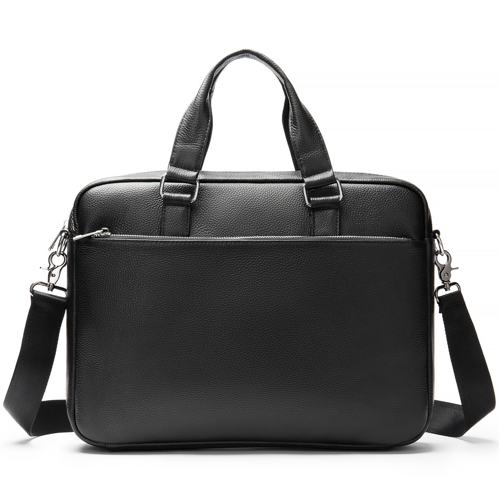Genuine Leather Horizontal Messenger Bag