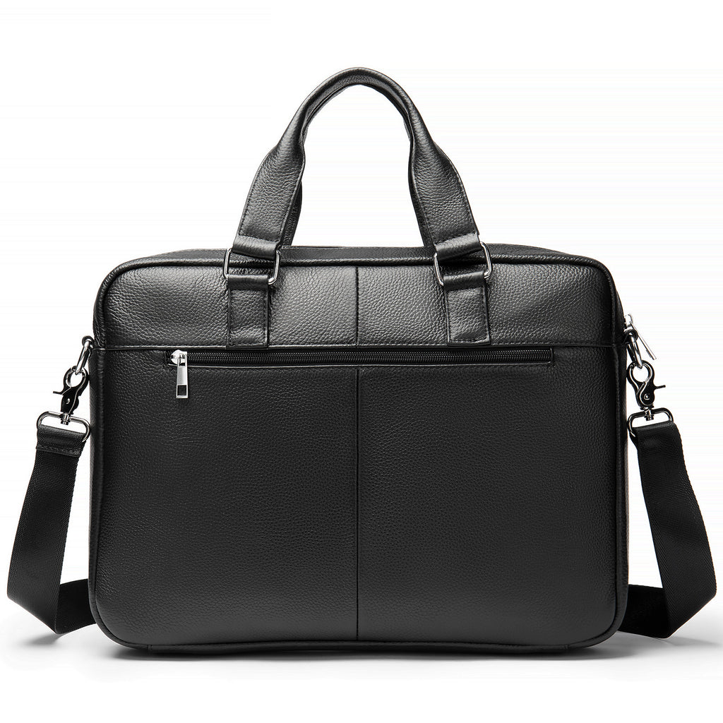 Genuine Leather Horizontal Messenger Bag
